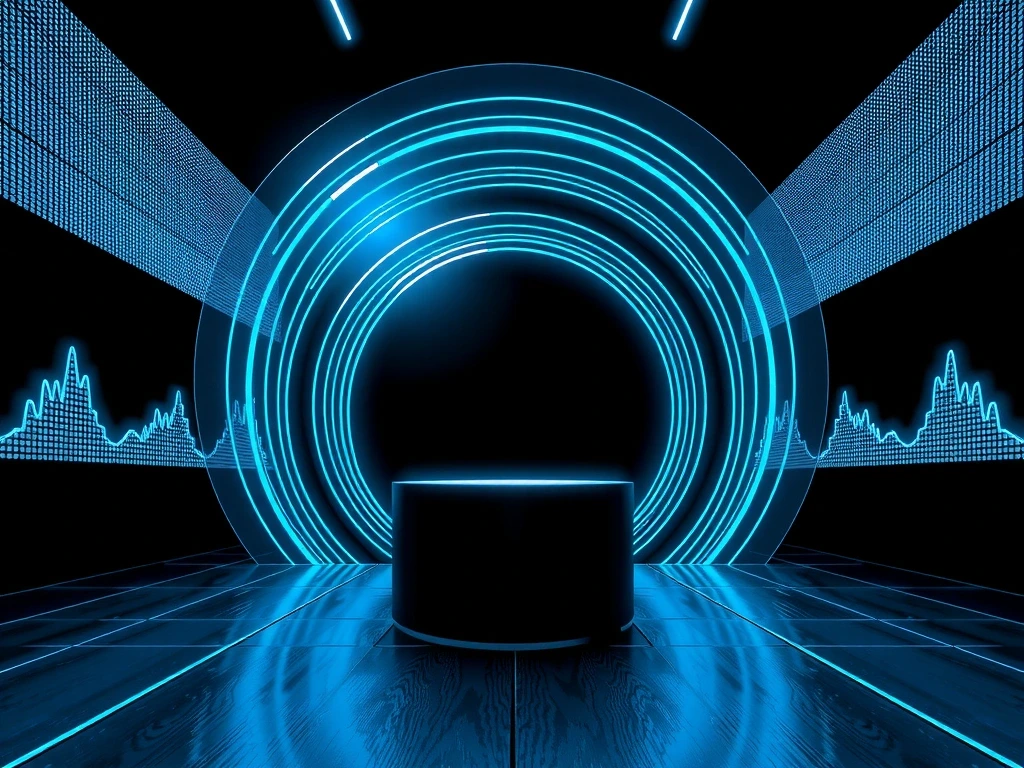 Audio wave visualization